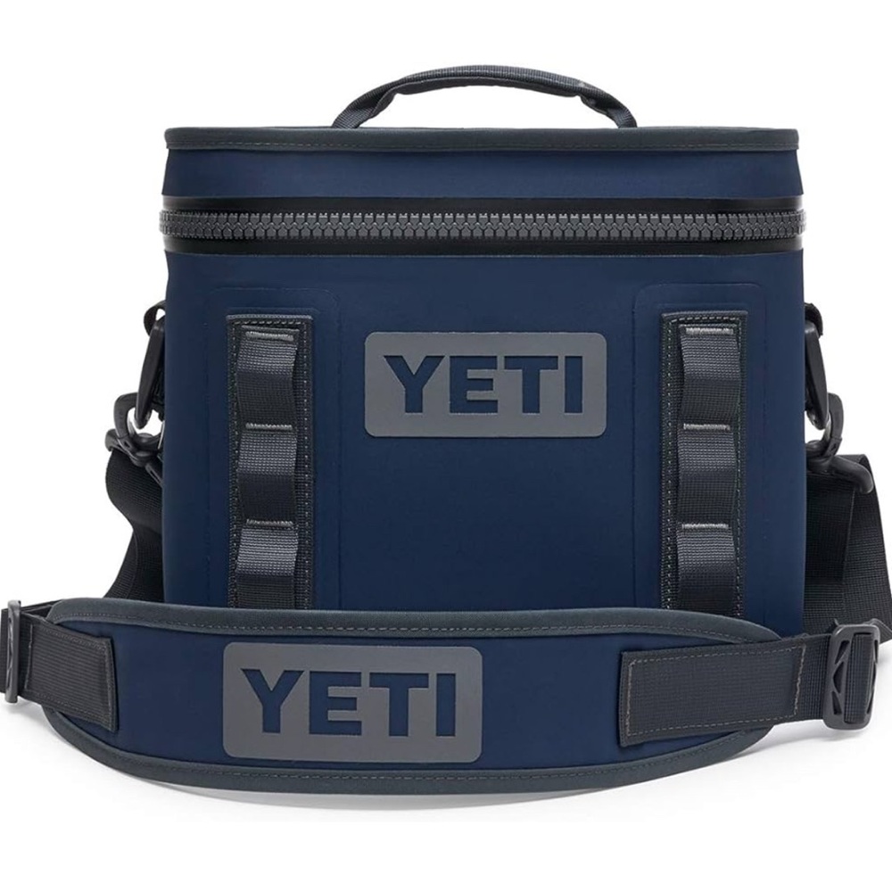 Yeti Blue Duffel Bag with Durable Fabric and Removable Shoulder Strap